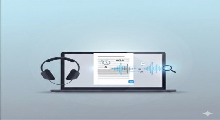 تفريغ صوتيات إلى نص مكتوب بدقه وسرعه